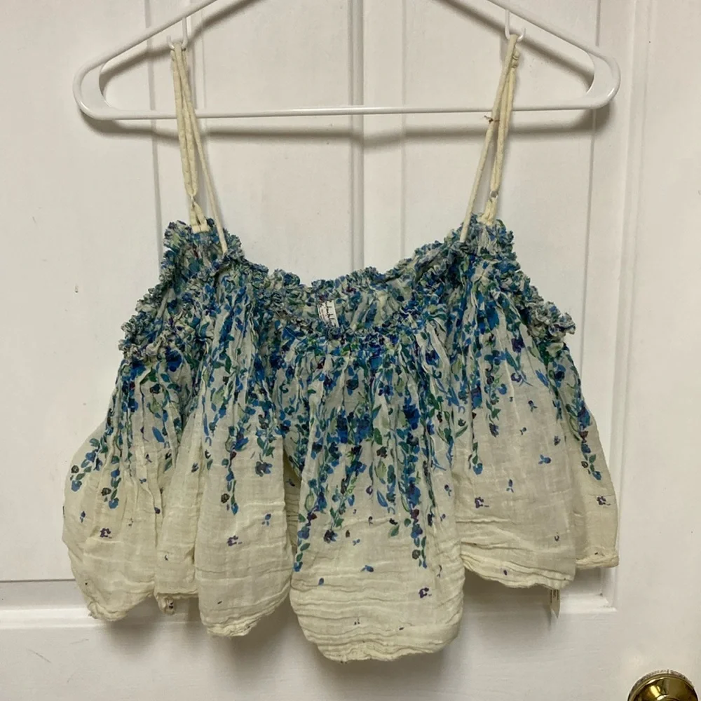 Cute free people spaghetti strap top - Picture 1 of 6